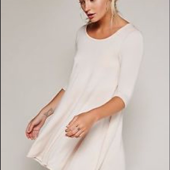 Free People Tops - NWT Free People Jacqueline Tunic in PEARL